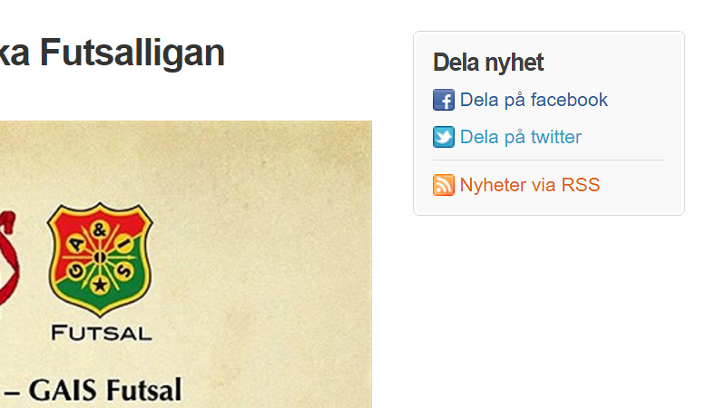 Dela på facebook & twitter