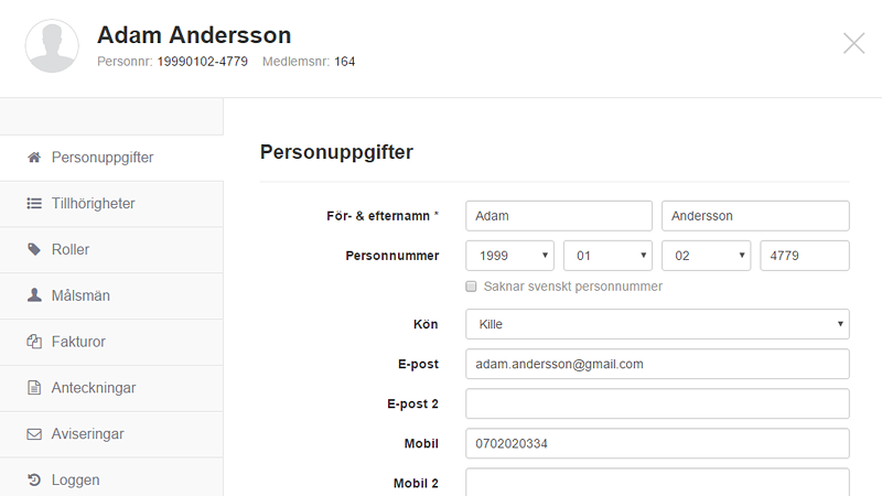 Modern medlemshantering