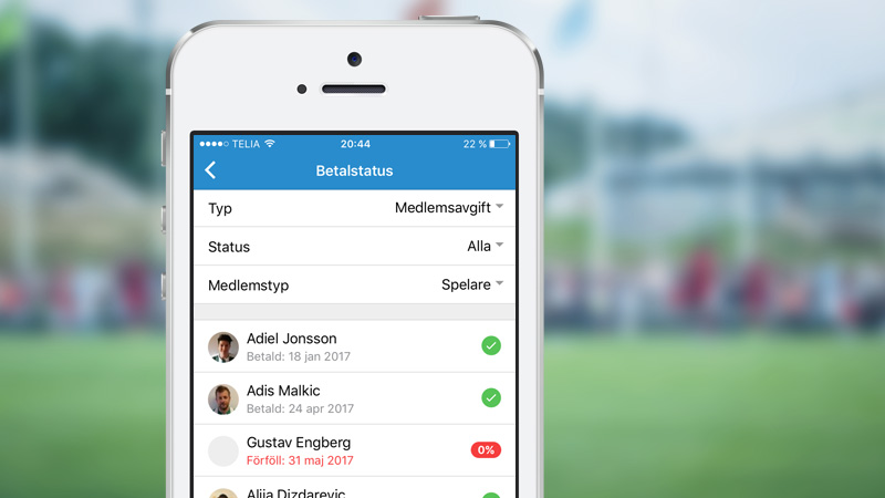 Vem har betalat medlemsavgiften?