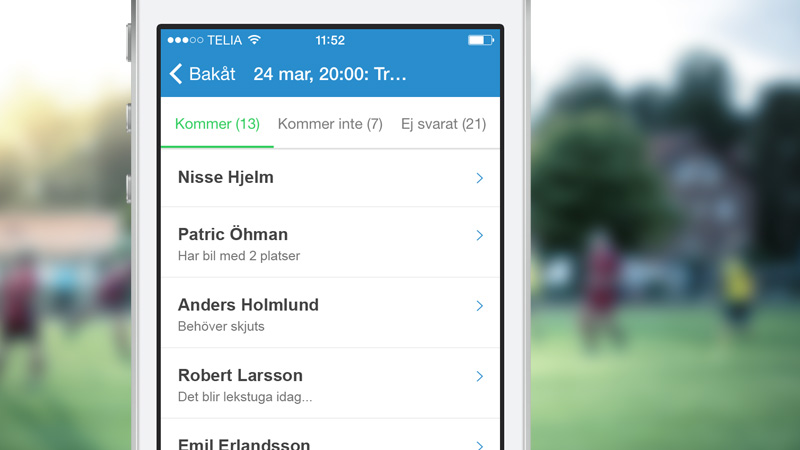 Sällskap till träningen?