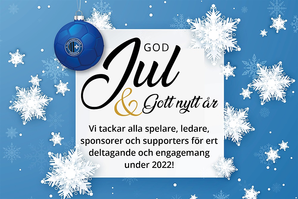 God jul och tack för i år! / Täby FK Svenskalag.se