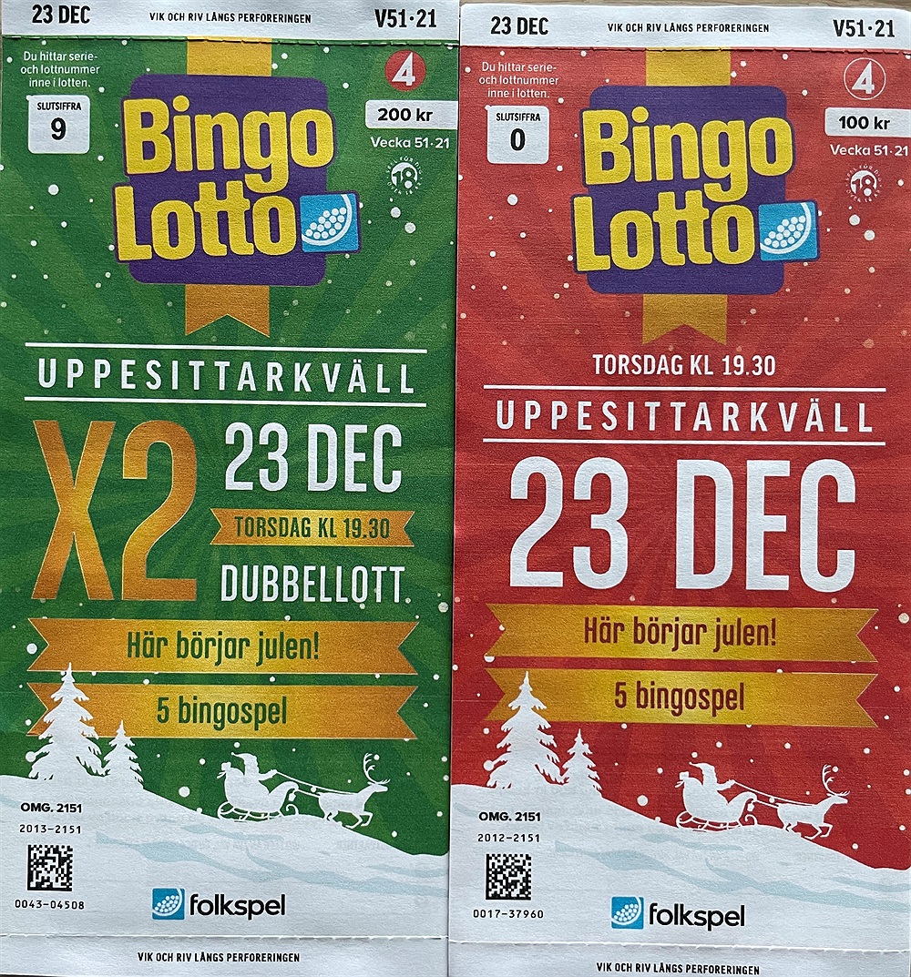 Nu Säljer Vi Bingolotter Till Uppesittarkvällen! / Bollstanäs SK ...