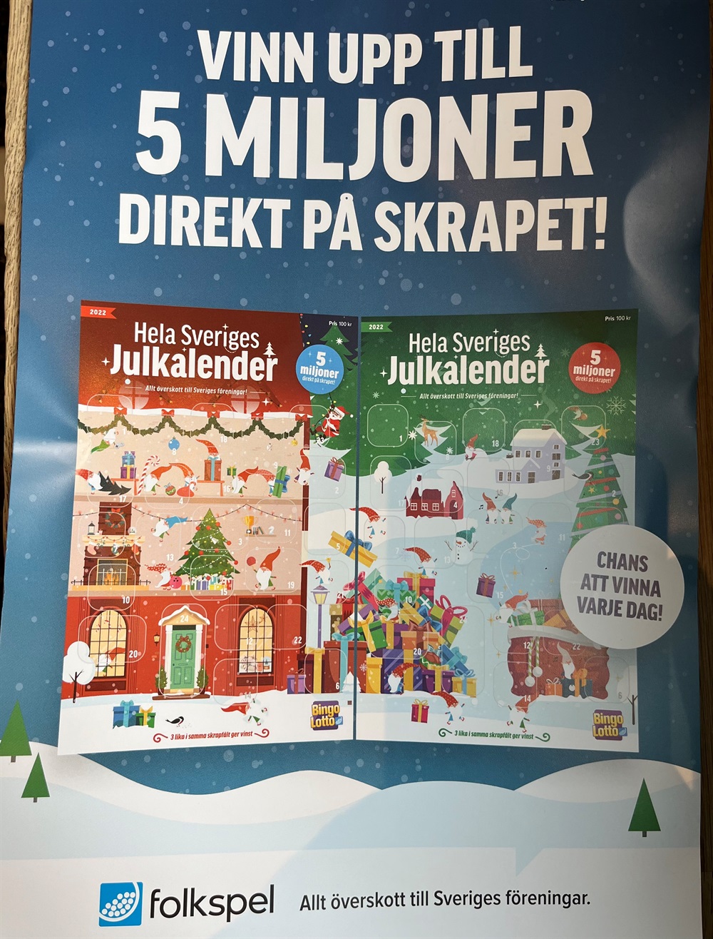 Bingolottos Julkalender Till Försäljning / Brottarklubben Bryggan ...